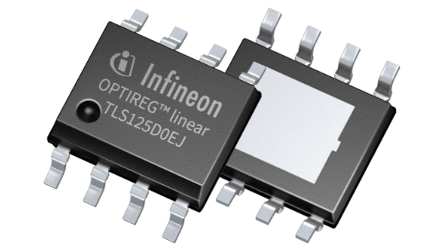 Infineon Spannungsregler, Linear 250mA, 1 Linearregler PG-DSO, 8-Pin, Einstellbar