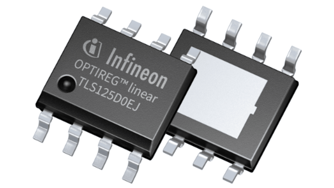 Infineon リニア電圧レギュレータ リニア電圧 リニア 45 V, 8-Pin, TLS125D0EJXUMA1