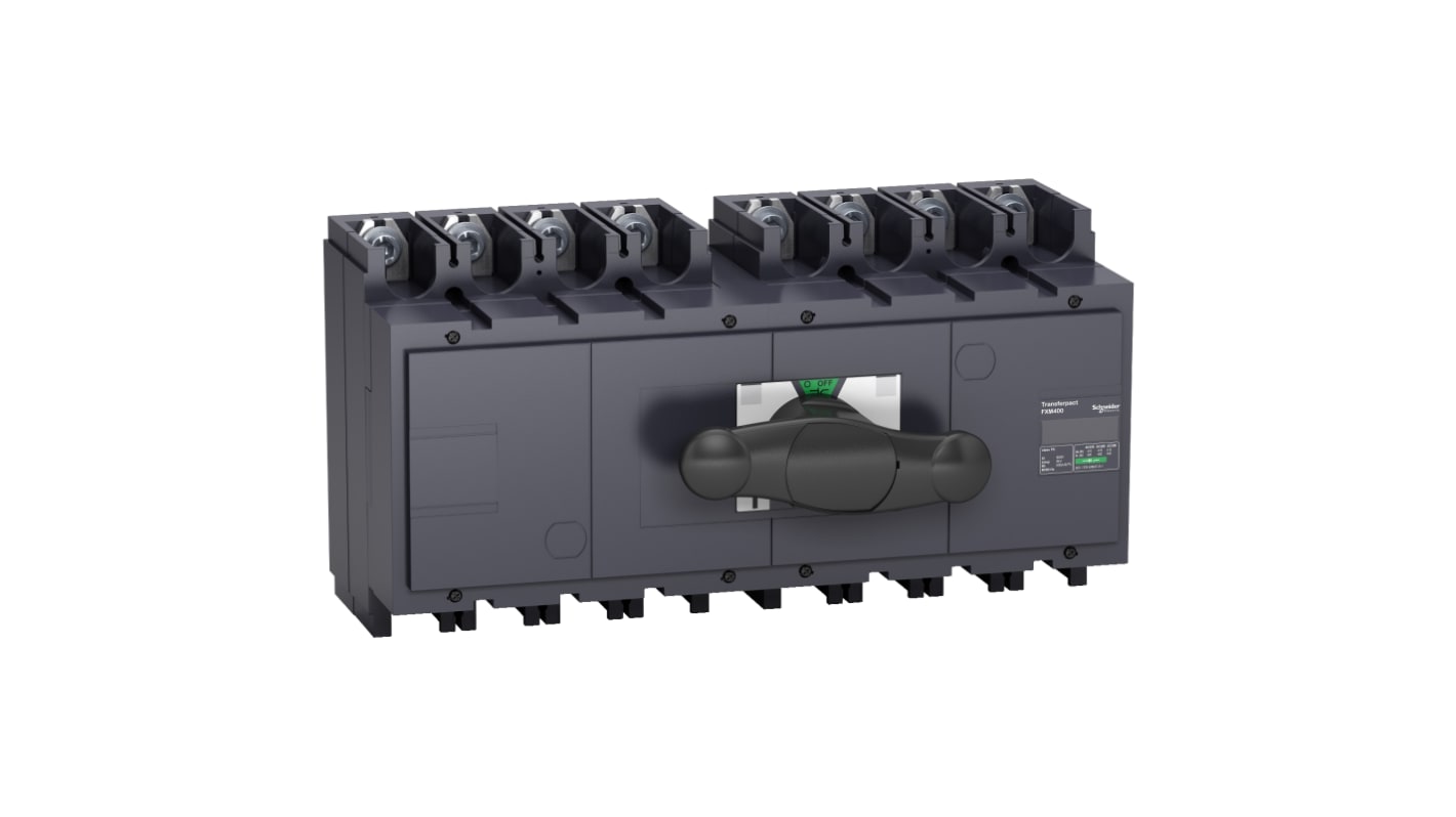 Schneider Electric Switch Disconnector, 4 Pole, 400A Max Current