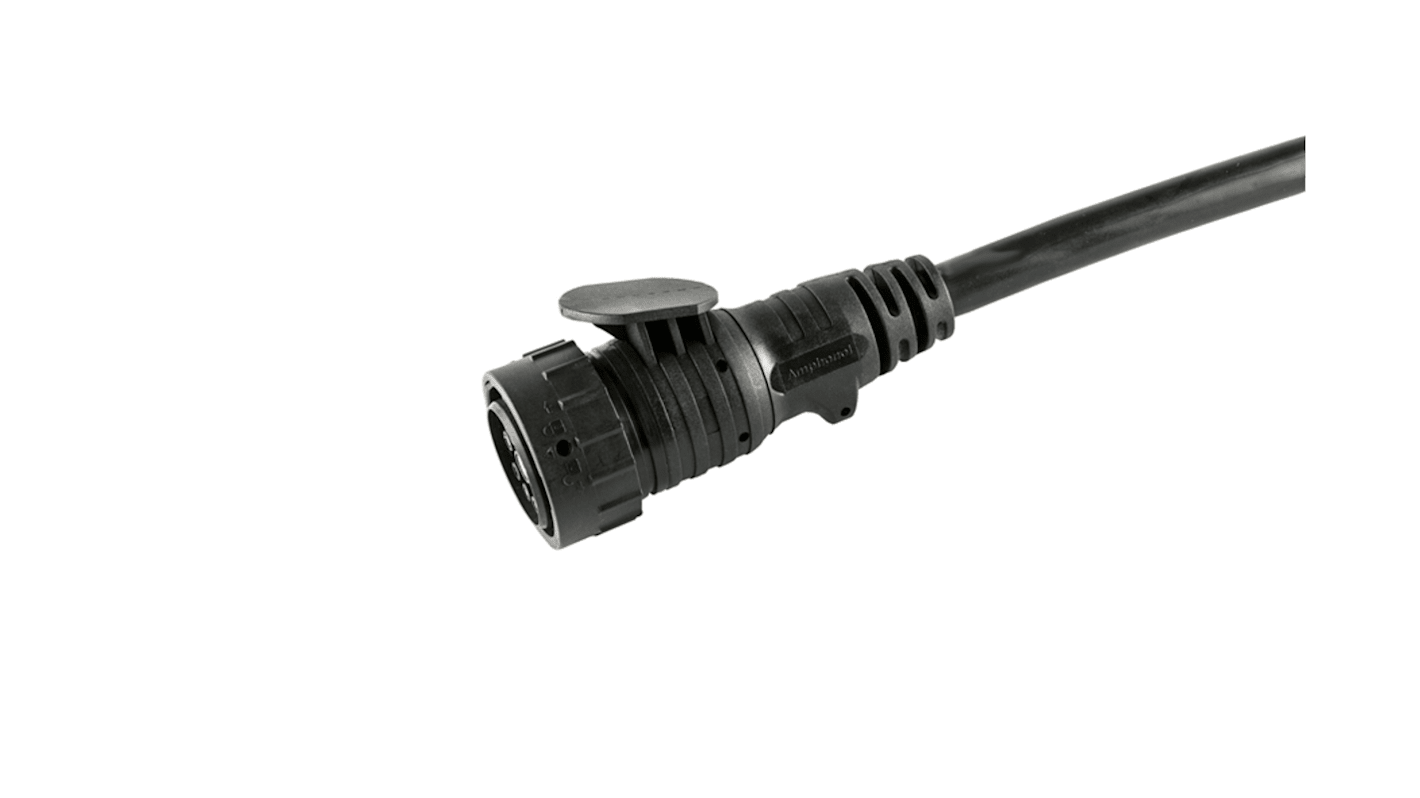 Amphenol Industrial Circular Connector, 9 Contacts, Cable Mount, Socket, Female, IP66, IP69K, A Series