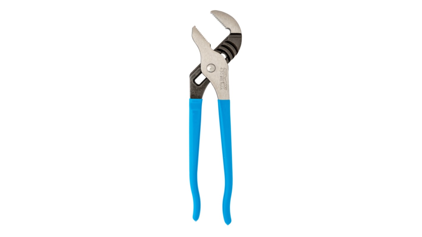 Channellock Water Pump Pliers, 254 mm Overall, Straight Tip, 35.05mm Jaw