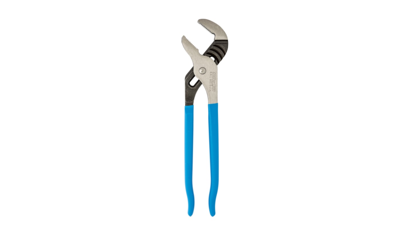 Channellock Water Pump Pliers, 305 mm Overall, Straight Tip, 38mm Jaw