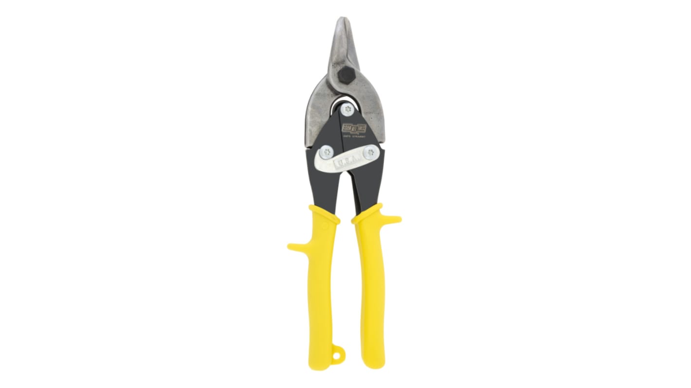 Channellock 238 mm Straight Aviation Snips Set for Cold Rolled Steel, Stainless Steel