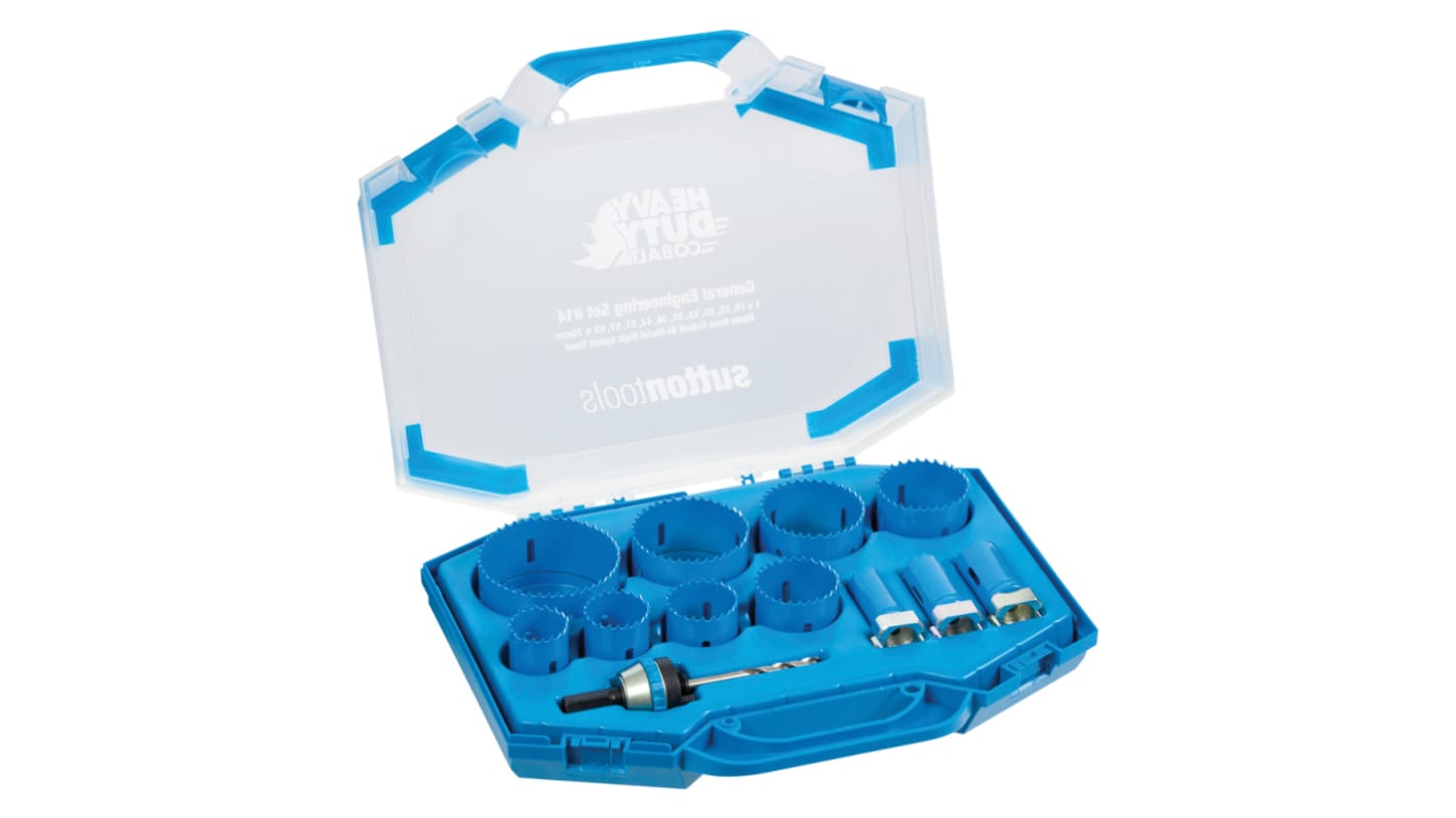 Sutton Tools Bi-Metal Cobalt 19mm Hole Saw Set