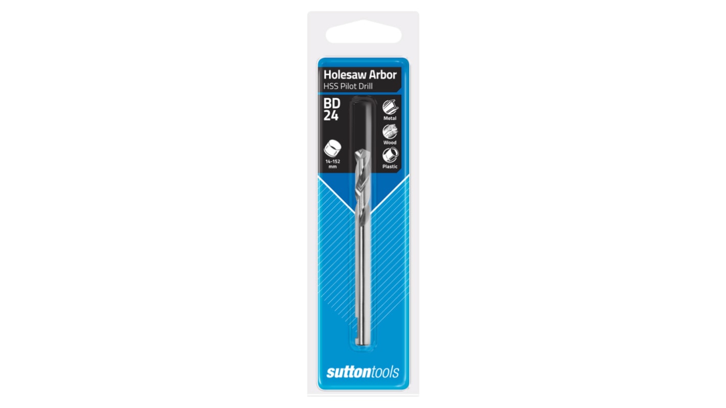 Sutton Tools HSS 6.35mm Pilot Drill