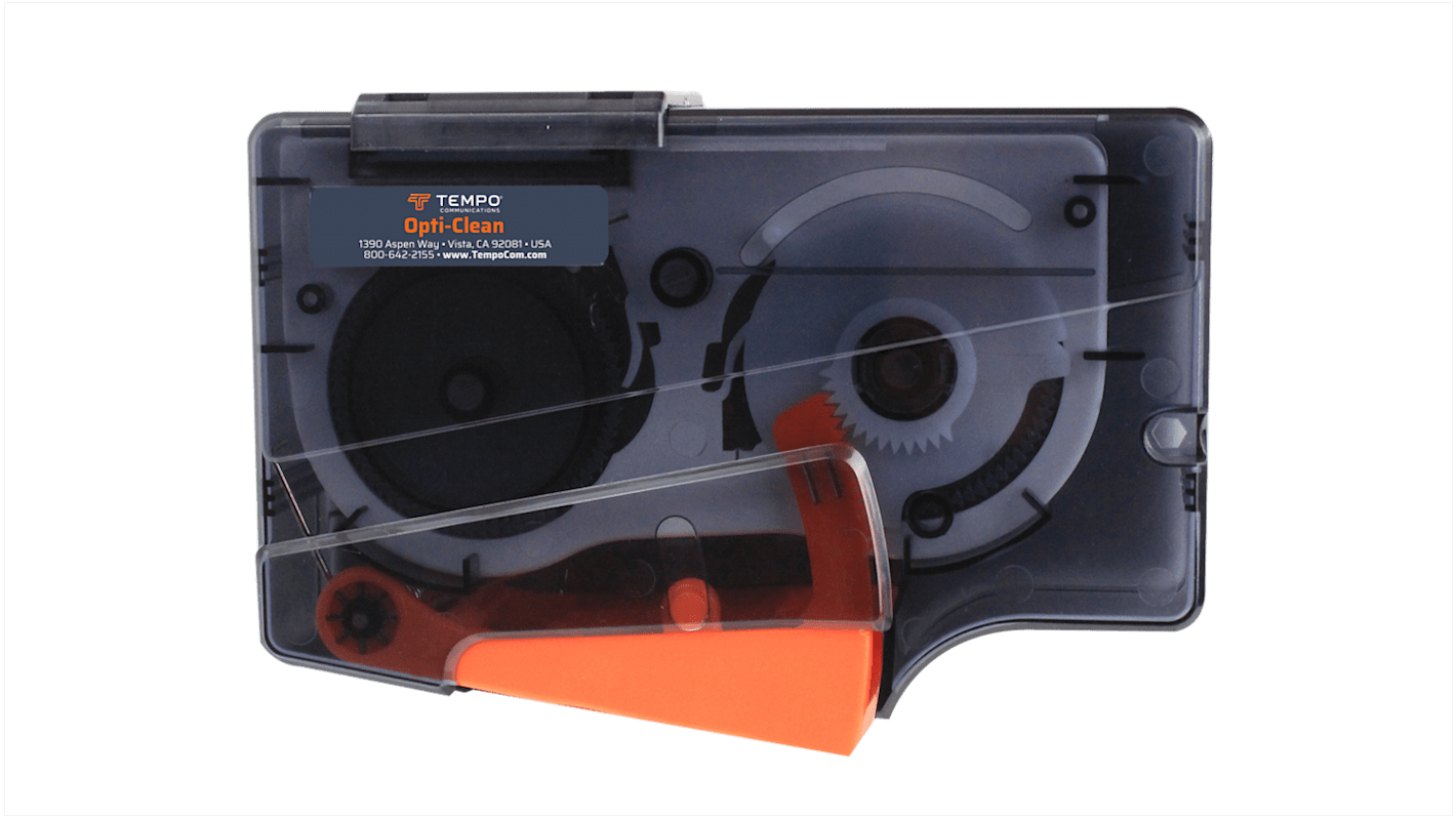 REELCLN Tempo Cassette Tape Cleaner Tape for Fiber Optics Cleaning