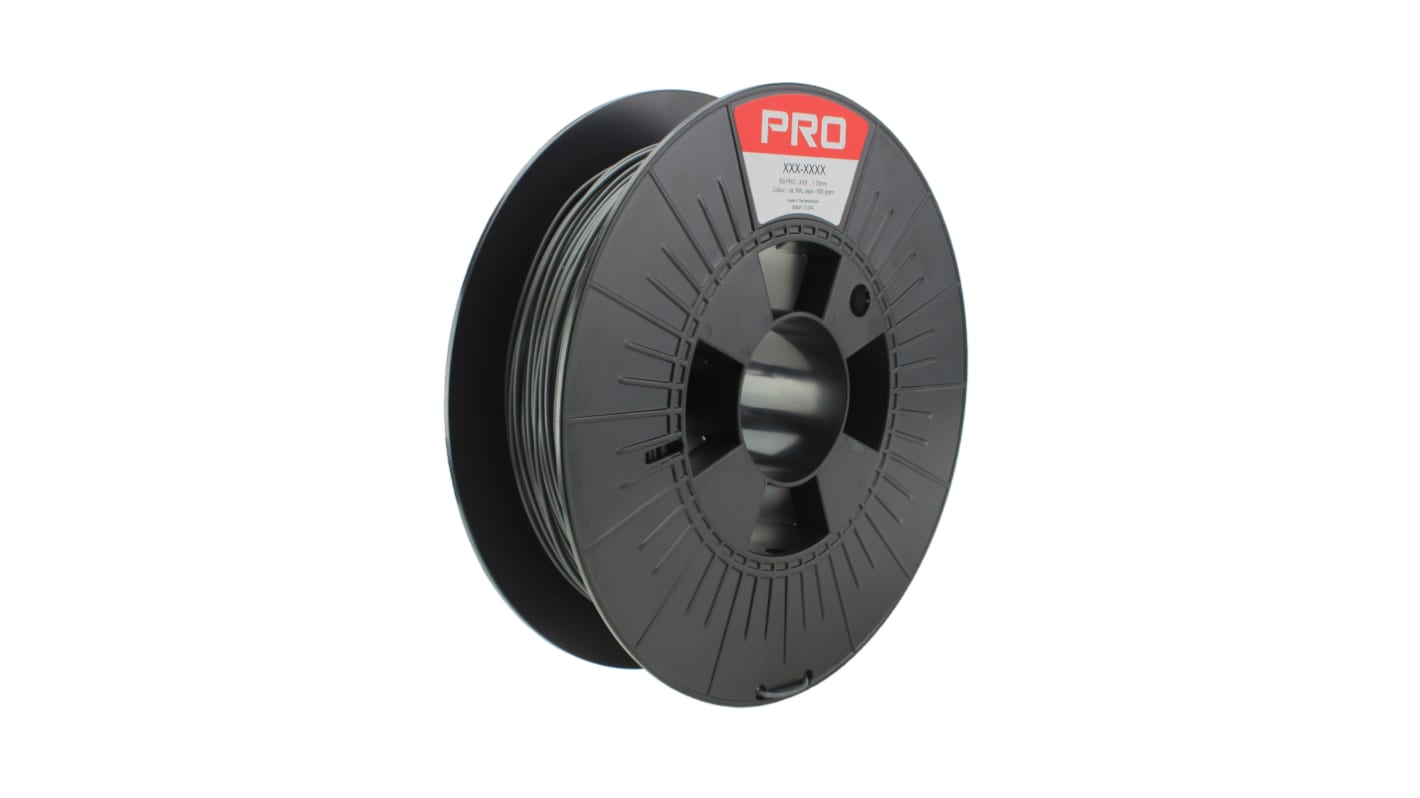 RS PRO 1.75mm Grey Tough PLA 3D Printer Filament, 500g