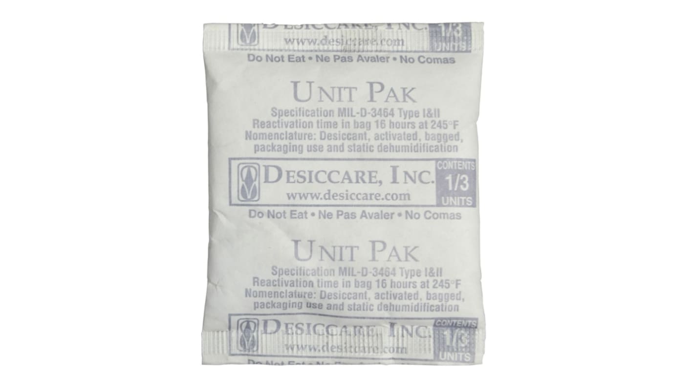 SCS Humidity Indicating Desiccator, 3PLDES, Silica Gel, 11g