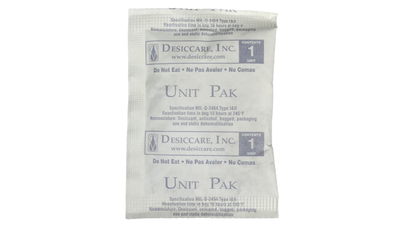 1PLDES300 SCS Humidity Indicating Desiccator, 1PLDES, Silica Gel, 33g