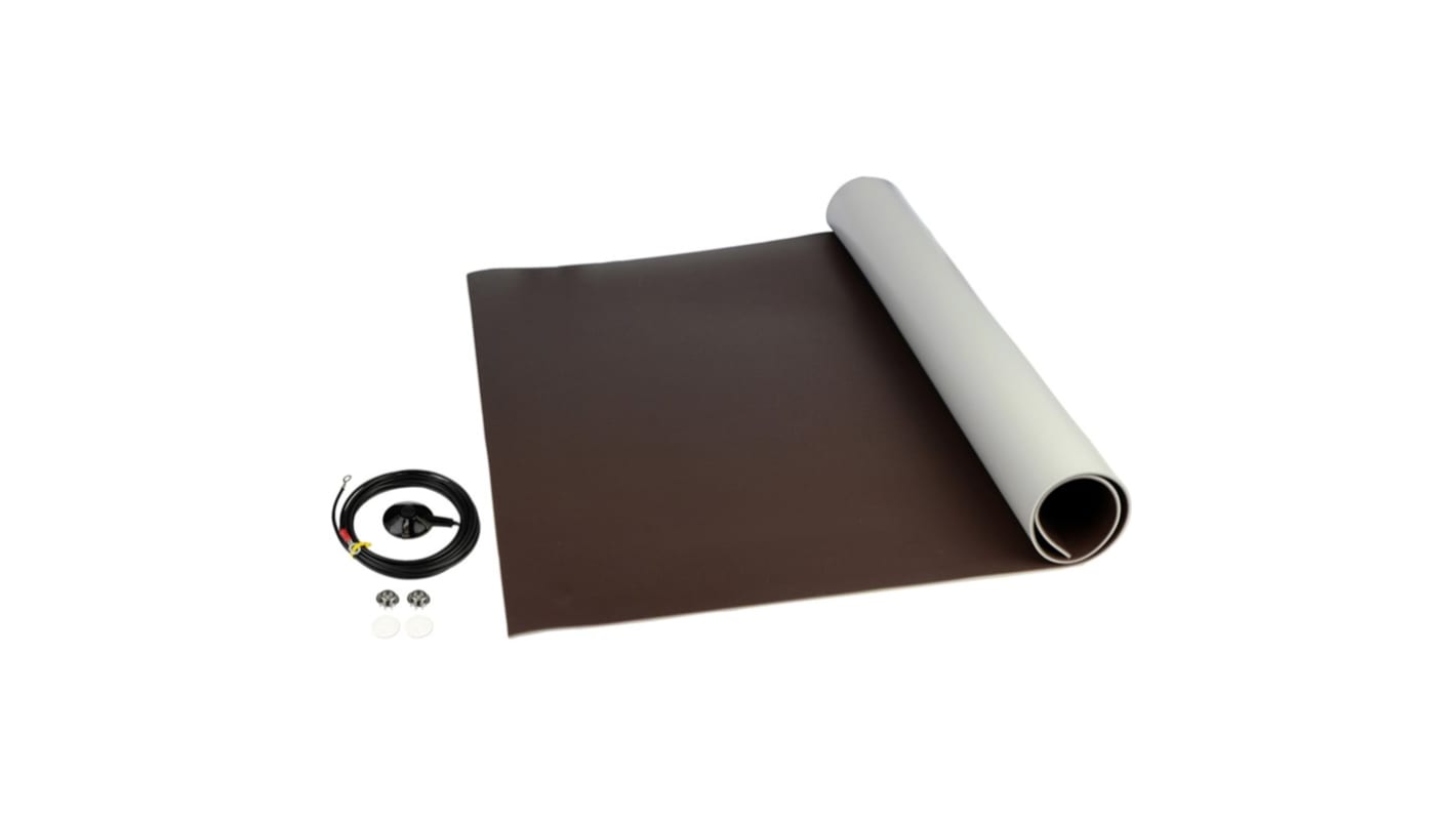 Tappetino sicurezza ESD per Superficie di lavoro SCS, 15.2m x 600mm x 3.5mm, col. Blu