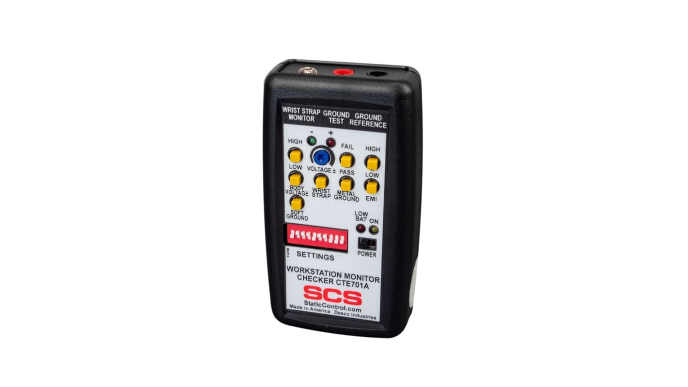 SCS ESD-Tester Banane-Anschluss 9V