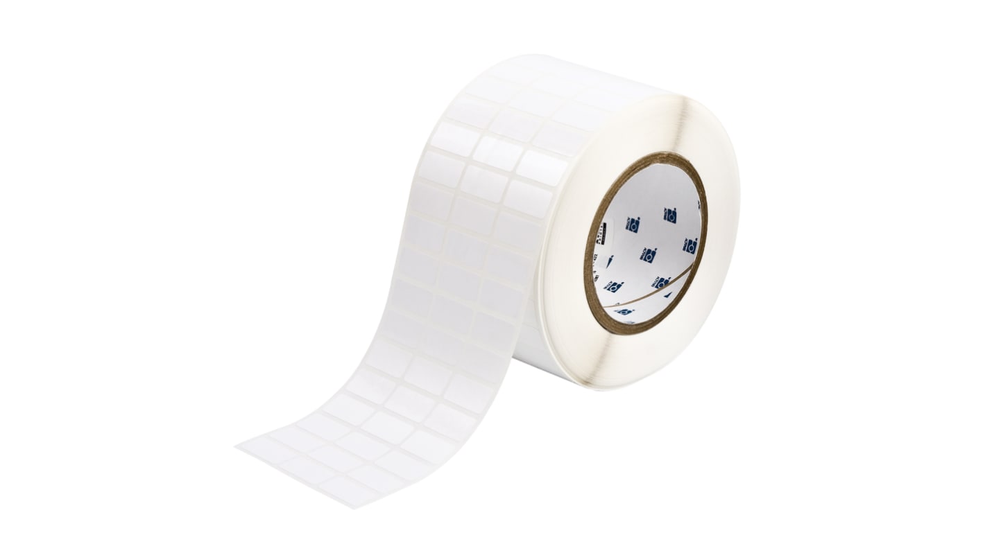 Brady B-423 on White Label Printer Labels, 12.7mm Label Length