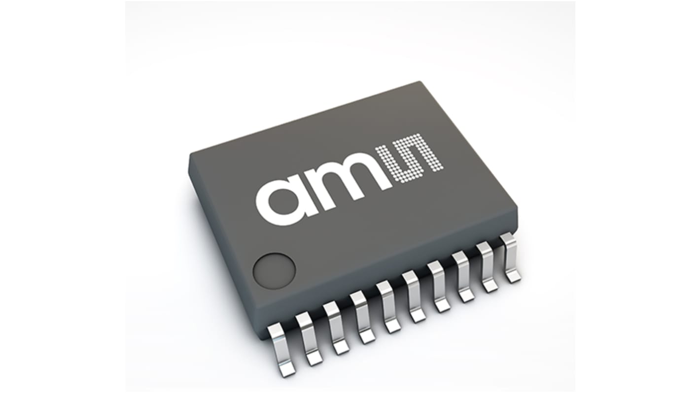 ams OSRAM Hall-Effekt-Sensor SMD Analog Analog Analog TSSOP 20-Pin