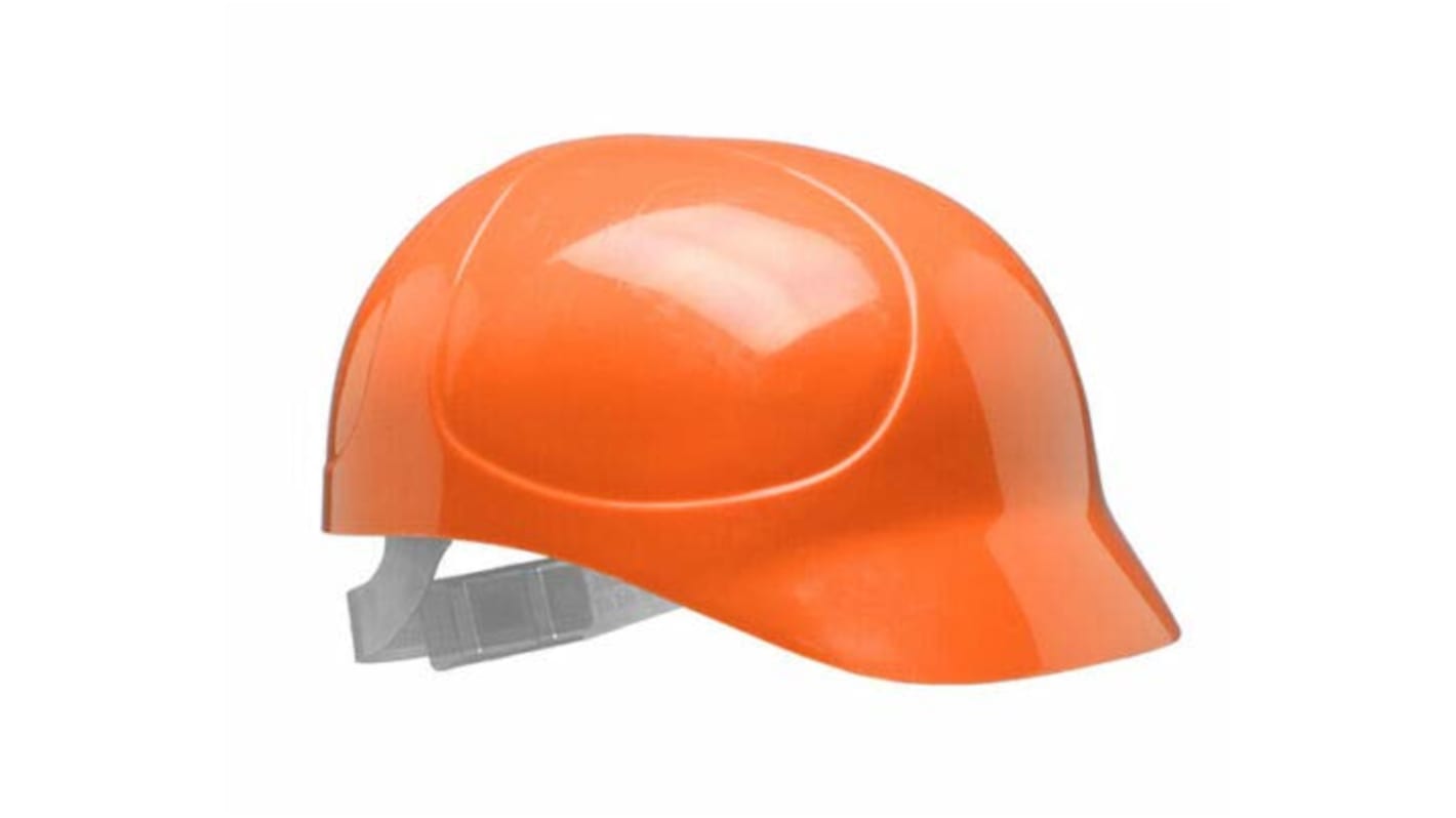 Centurion Safety Orange Standard Peak Bump Cap, HDPE Protective Material