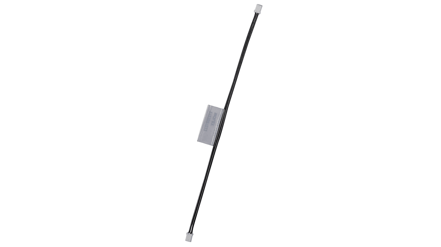 Kabel przewód-płytka, Pico-SPOX, 250 V, 2,5 A, raster: 1.5mm, 150mm, Cyna, Czarny