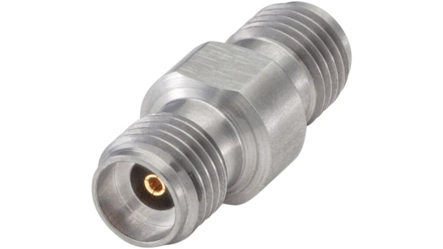 Adaptador Rosenberger 02K121-K00S3 50Ω, Conector hembra Recto a Conector hembra, 40GHz