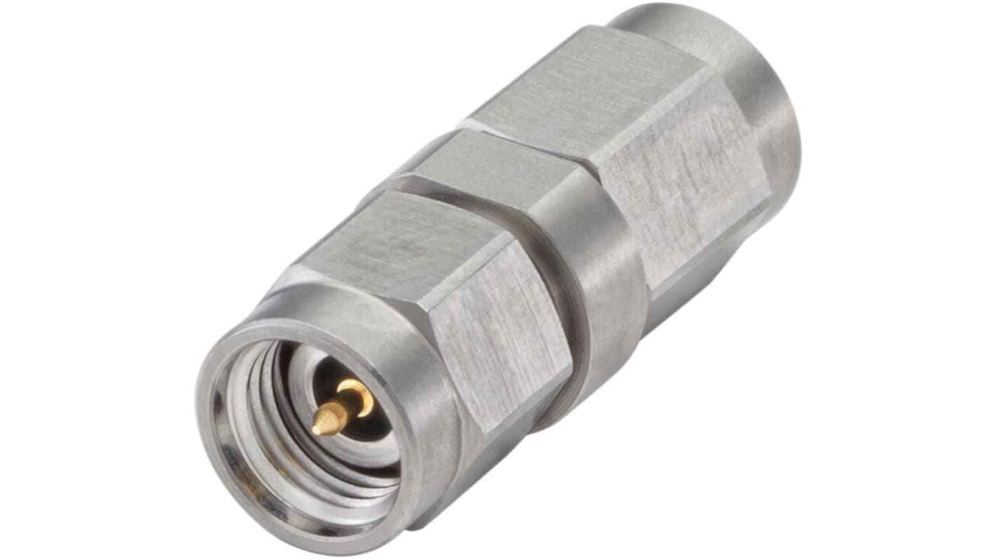 Adaptador Rosenberger 02S109-S00S3 50Ω, Conector Macho Recto a Conector Macho, 40GHz