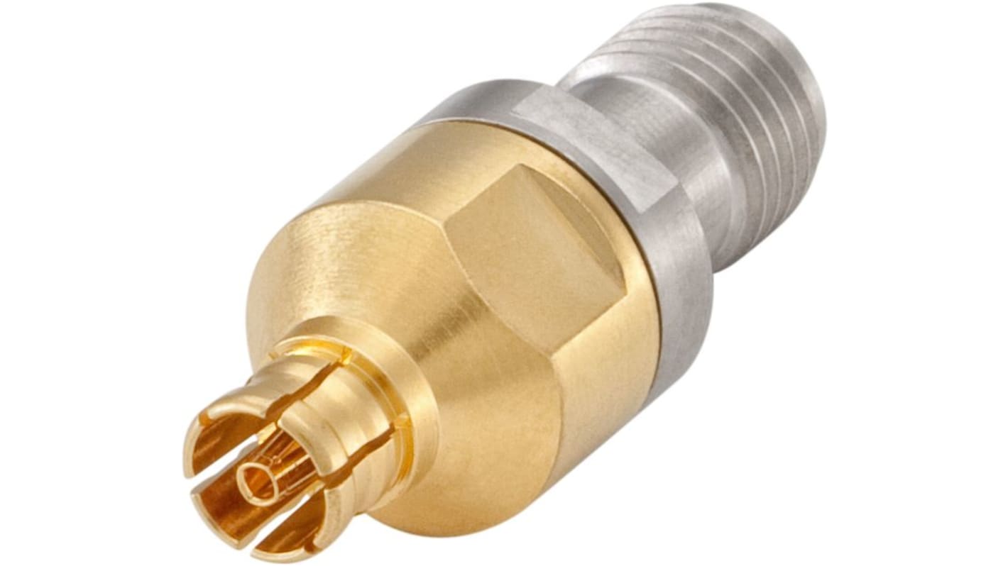 Adapter, SMA - SMP, 50Ω, Jack - Jack, Gerade, 10GHz