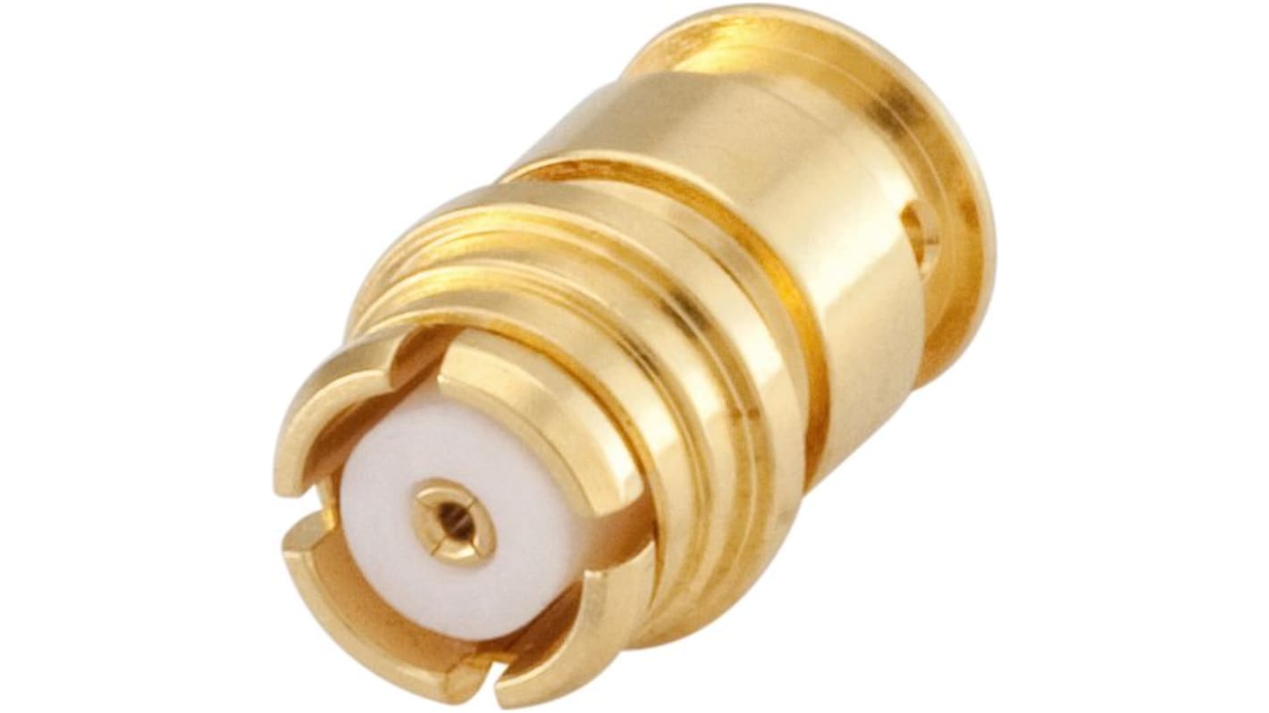 Conector SMP Rosenberger 19K101-270L5, Hembra, Recto, Impedancia 50Ω, Montaje de Cable, Terminación de Soldador, Oro