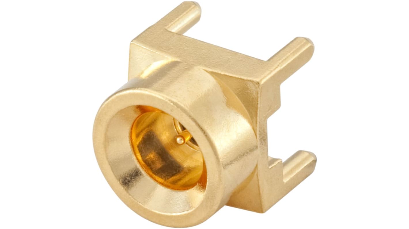 Rosenberger SMP Series, Plug Through Hole SMP Connector, 50Ω, Solder Termination, Straight Body