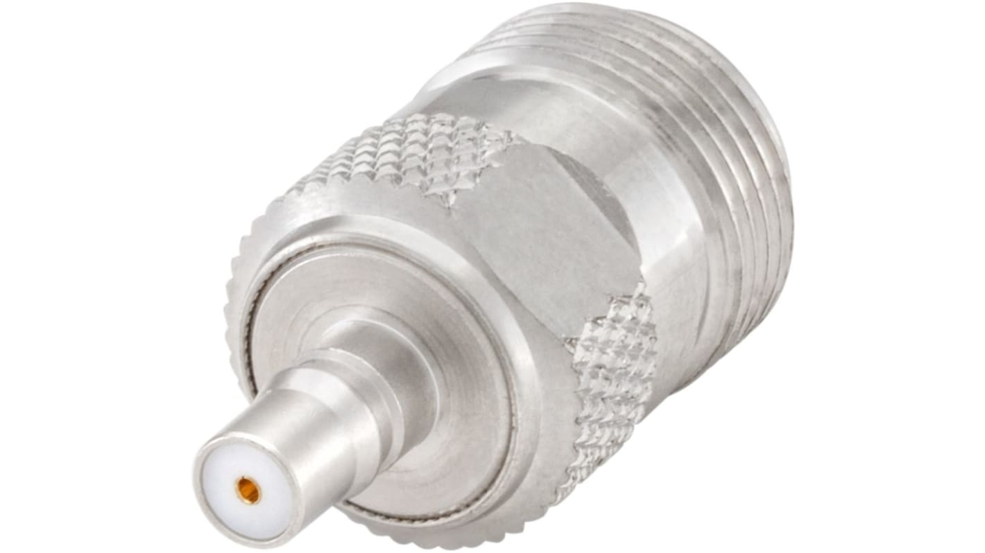 Adaptador Rosenberger 28K153-K00N5 50Ω, Conector hembra Recto QMA a Conector hembra Tipo N, 11GHz