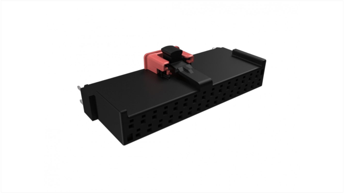 Amphenol ICC, FlexLock, 10161735 2.54mm Pitch 30 Way Vertical Receptacle PCB Socket, Through Hole