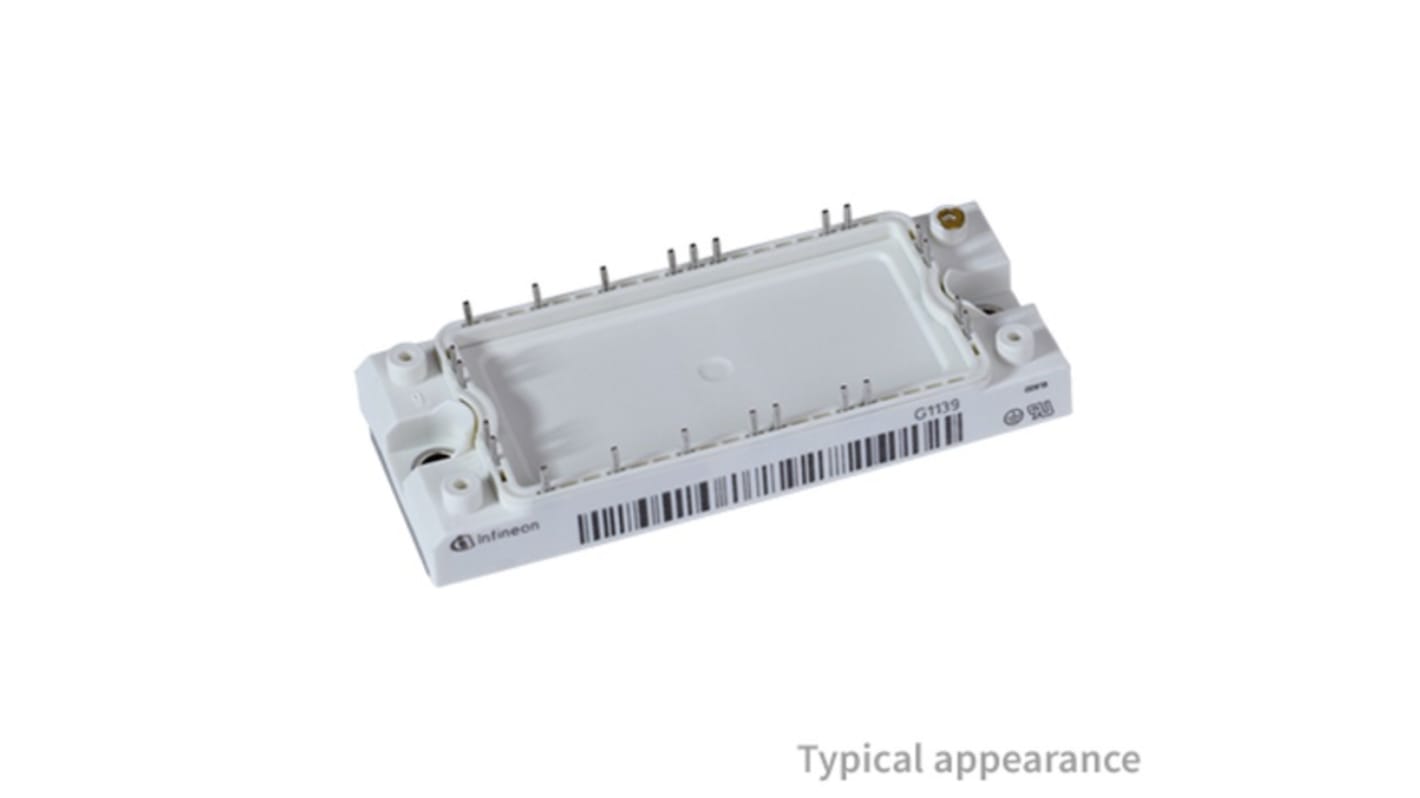 Infineon Nチャンネル IGBT 1200 V 50 A, 23-Pin モジュール 7 3相