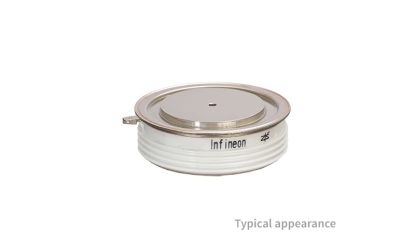 Infineon T1900N18TOFVTXPSA1, Thyristor 1800V, 1810A 250mA