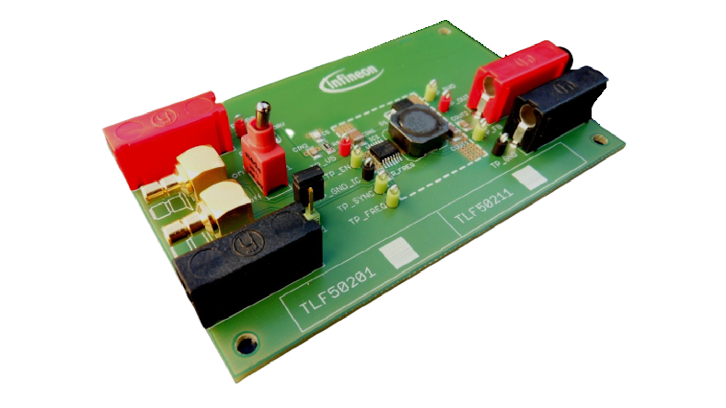 Infineon TLF50201EL Evaluierungsplatine, DEMOBOARD TLF50211EL DC/DC-Konverter