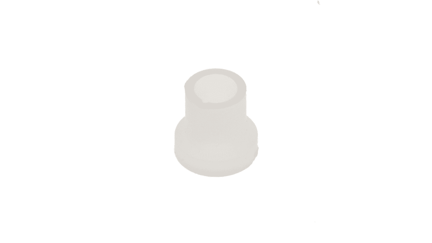 Isolatore a vite RS PRO in Nylon, Ø inserto 2.1mm, lunghezza 3mm, per vite da M2, Ø flangia 4.2mm