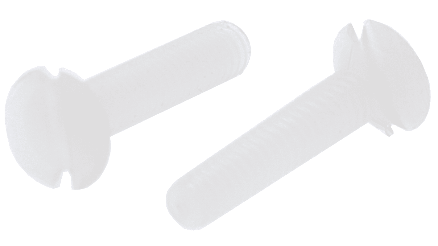 Vite metrica a testa Svasata RS PRO M2, in Nylon, 10mm