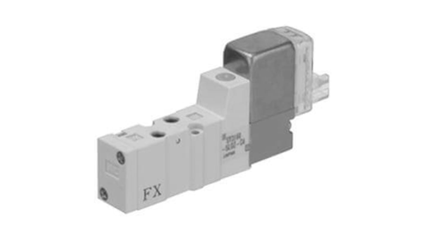 Elettrovalvola a Solenoide SMC, Metrico M3, funzione 1, azionamento Solenoide