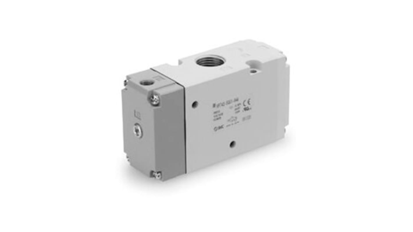 SMC Pneumatic Relay Mechanical Valve VPA Series, G 1/8, R 1/8, III B