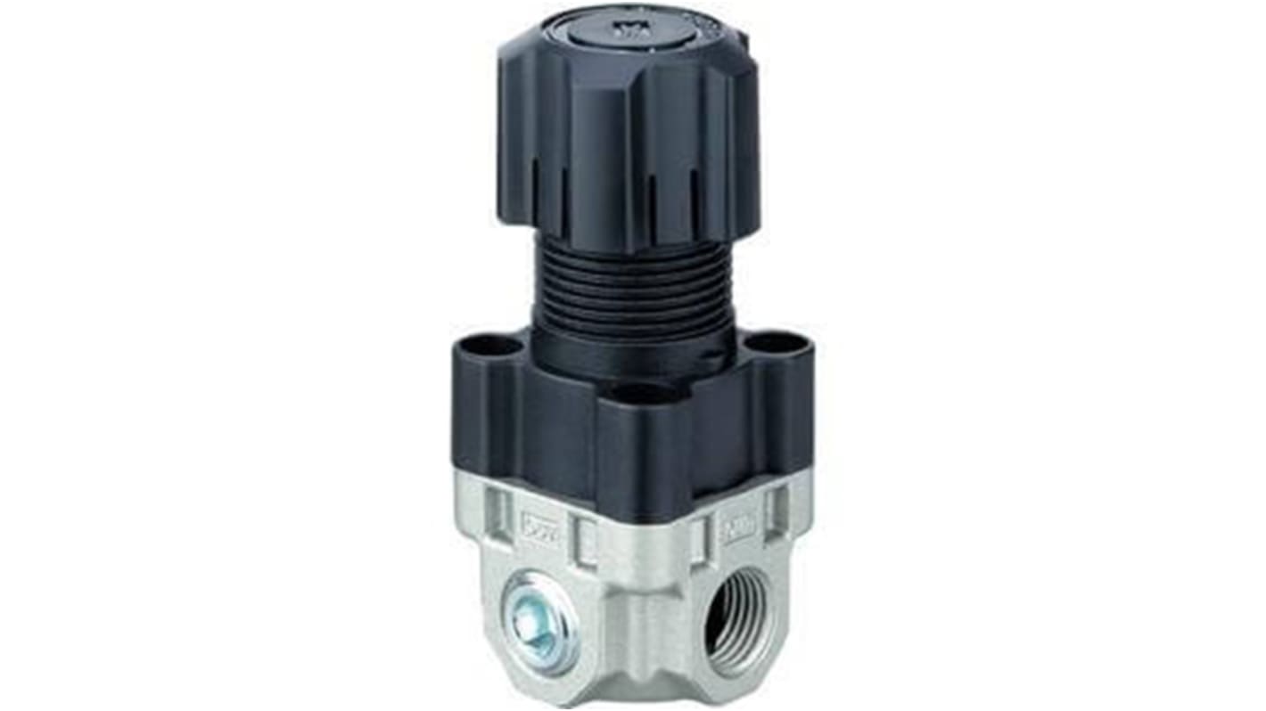 SMC G 1/8 Pneumatic Regulator - 0.5bar to 8.5bar, 20bar max. input