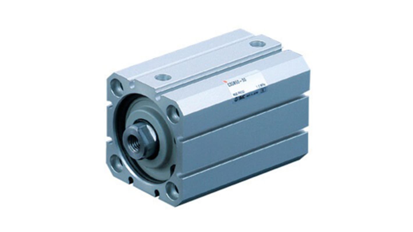 SMC Pneumatic Cylinder - 20mm Bore, 20mm Stroke, CD55 Series, Double Acting