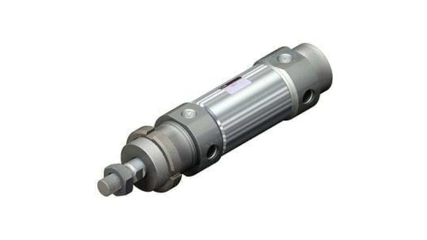 SMC CD76 Pneumatikzylinder doppeltwirkend, Bohrung Ø 40mm / Hub 100mm