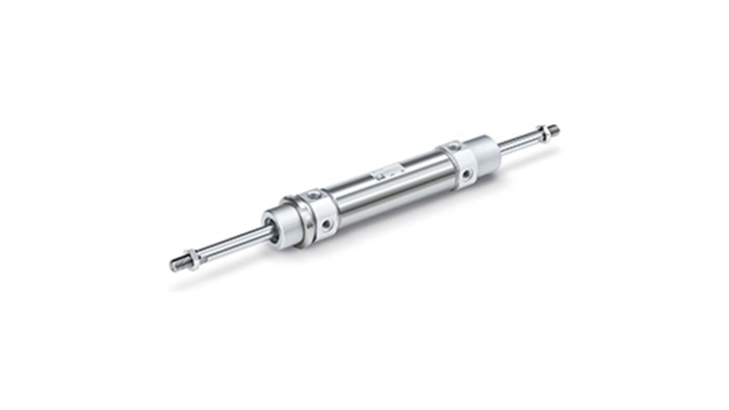 SMC Pneumatic Cylinder - 25mm Bore, 250mm Stroke, C85 Series, Double Acting