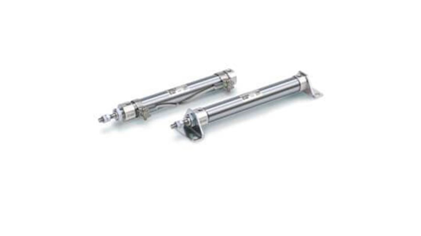 SMC Pneumatic Cylinder - 10mm Bore, 15mm Stroke, CJ2 Series, Double Acting