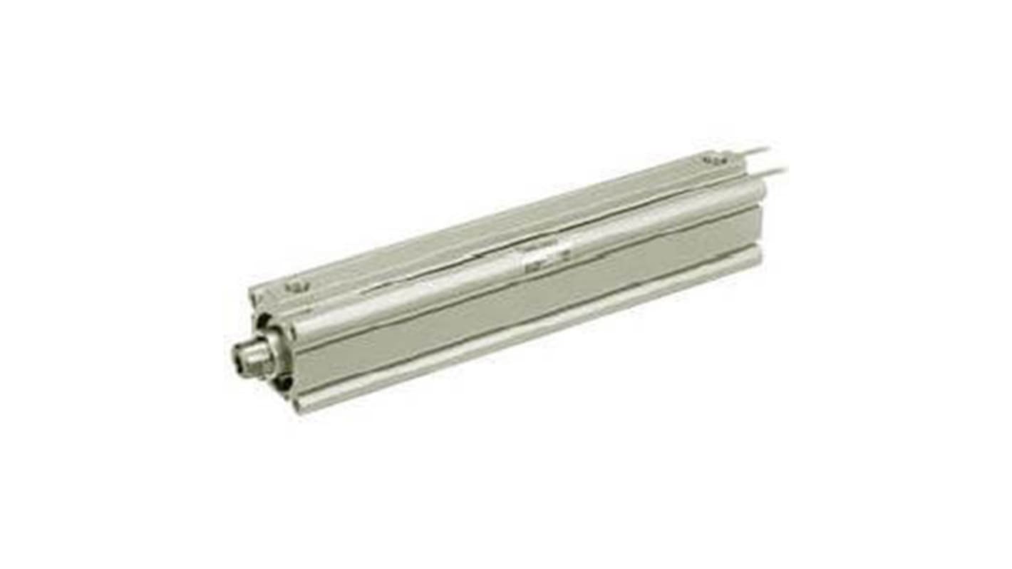 SMC Pneumatic Compact Cylinder - 40mm Bore, 200mm Stroke, CQ2 Series, Double Acting