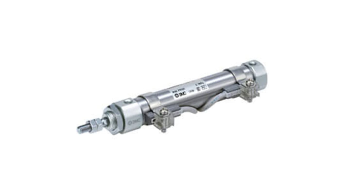 SMC Pneumatic Cylinder - 10mm Bore, 60mm Stroke, CJ2 Series, Double Acting