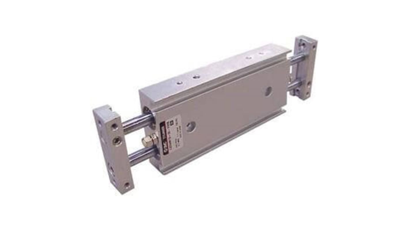 SMC Pneumatic Guided Cylinder - 20mm Bore, 50mm Stroke, CXSWM Series, Double Acting