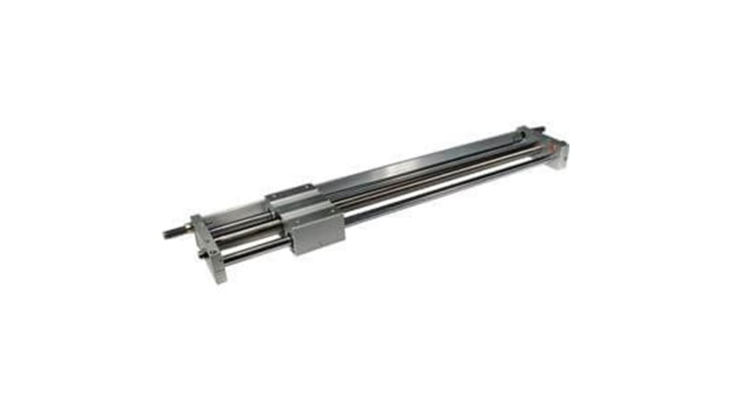 Cilindro pneumatico senza stelo SMC, serie CY1L, Doppio effetto, foro da 15mm, corsa 150mm, 7 bar max 0,104 (@ 50 mm di