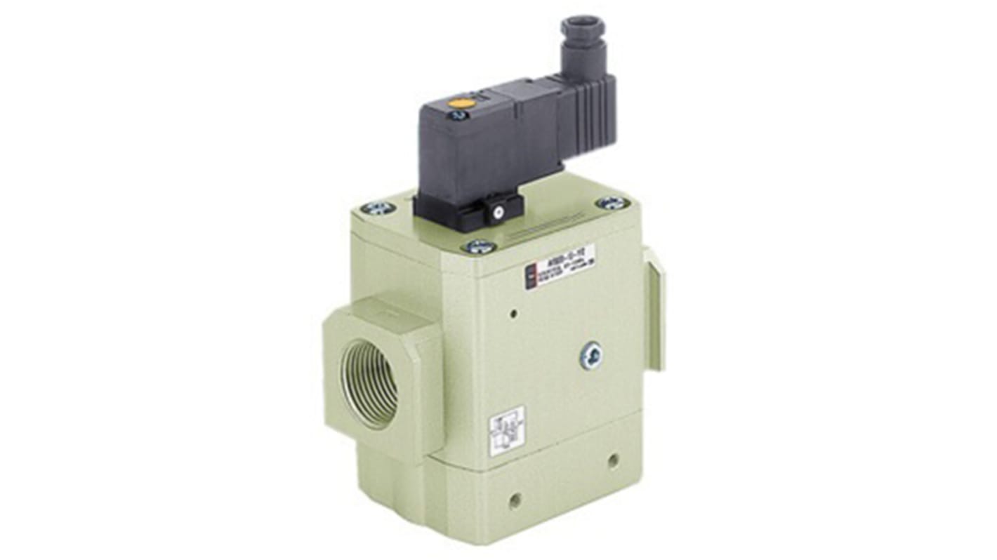 Valvola pneumatica soft start SMC, Valvola di controllo, serie AV2000, ingresso: G 1/4 Femmina, portata 300L/min, 10