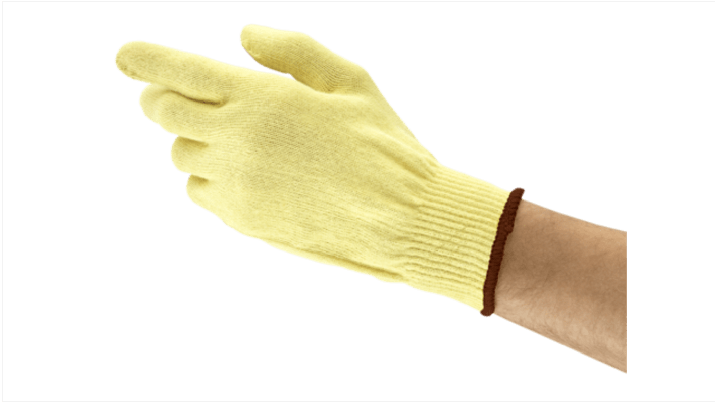 70205100 Ansell HyFlex Yellow Kevlar Abrasion Resistant, Cut