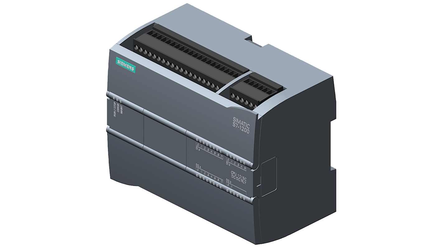 CPU PLC Siemens CPU SIPLUS S7-1200 1215C, ingressi: 16, uscite: 12, 24 V c.c.