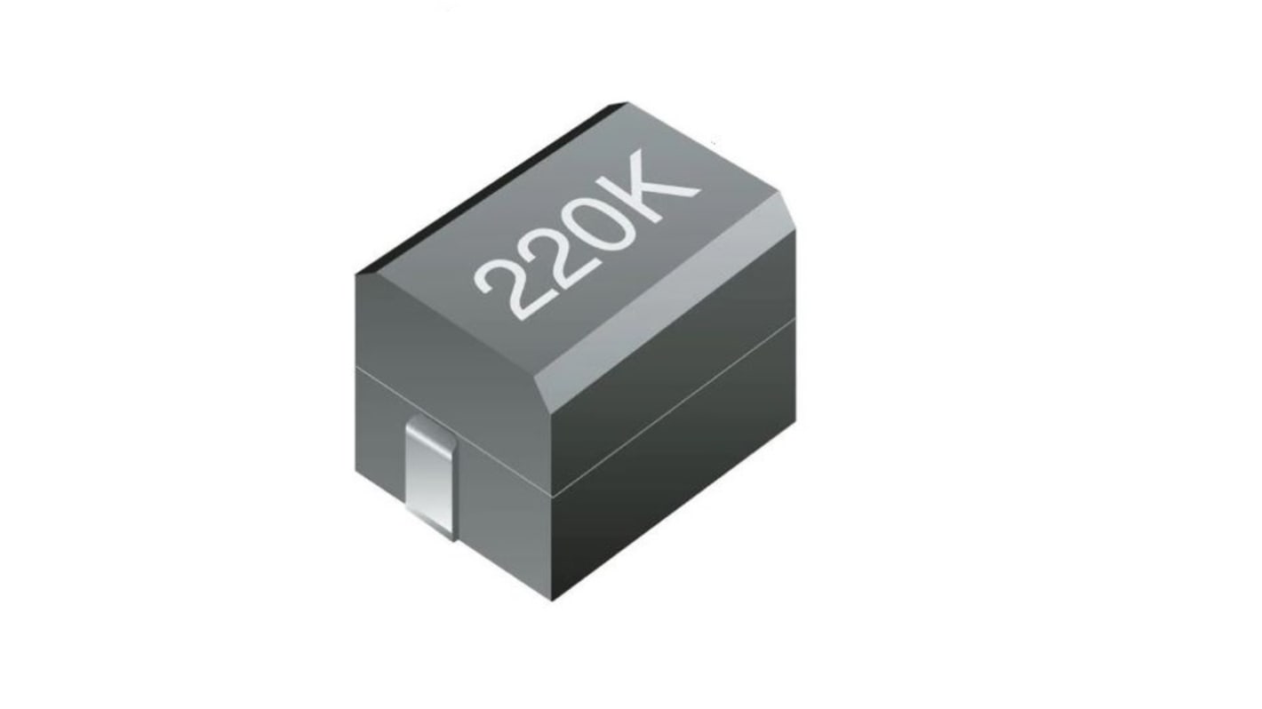 Bourns, CM45 Unshielded Wire-wound SMD Inductor with a Ferrite Core, 1 mH ± 5% Chip Coil 30mA Idc Q:30