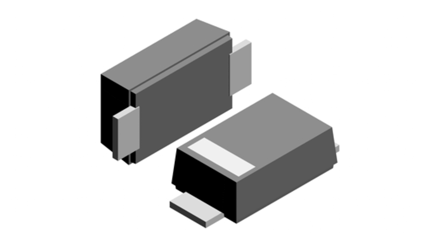 Diodo de conmutación, RS07D-HM3-08, 1.4A, 200V, SMF (DO-219AB), 2-Pines