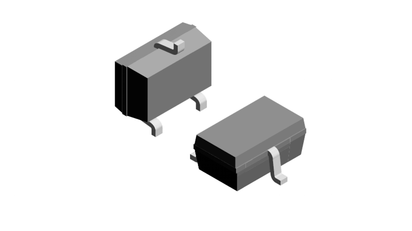 Diodo di protezione ESD Vishay, Bidirezionale, , SMD, bloccaggio 56V, breakdown 36V, SOT-323