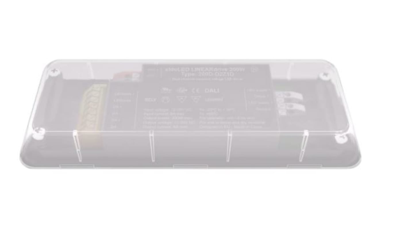 Driver LED tensión constante eldoLED LN200D, IN: 12 a 28 V., OUT: 12 → 28V, 224W, regulable