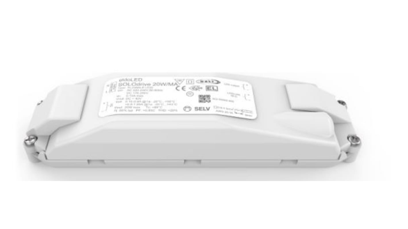 LED Driver,SOLOdrive 20W,0-10V,CC,1-ch